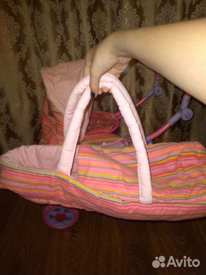 Коляска кукольная