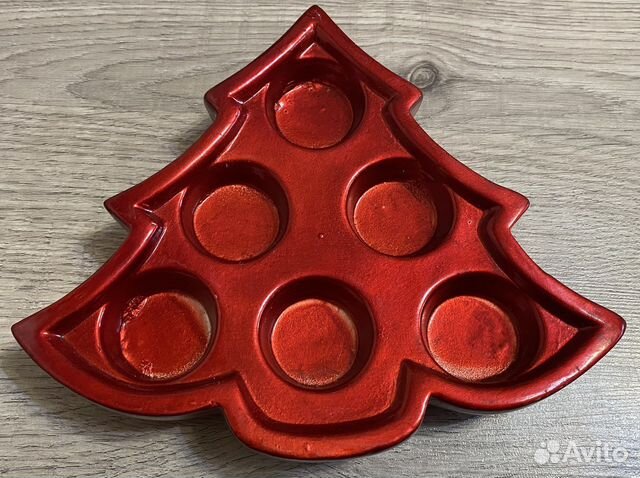 Подсвечник ёлочка керамический