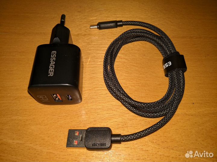 Зарядное устройство Essager 20w USB type C / type
