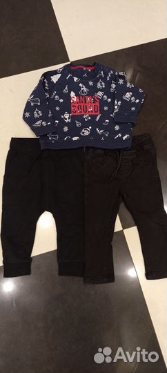 Комплект вещей для мальчика 9-18 мес