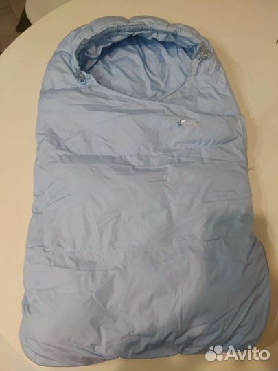 Зимний конверт для новорожденного