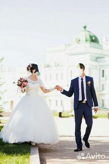 Свадебное платье 42-44 р