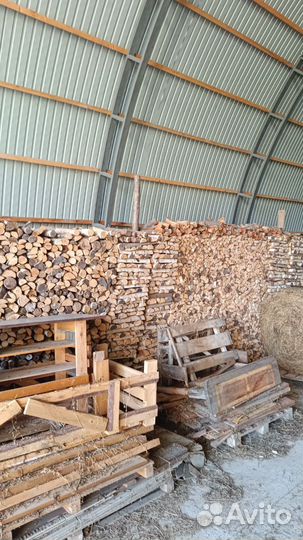 Дрова колотые берёзовые и осиновые