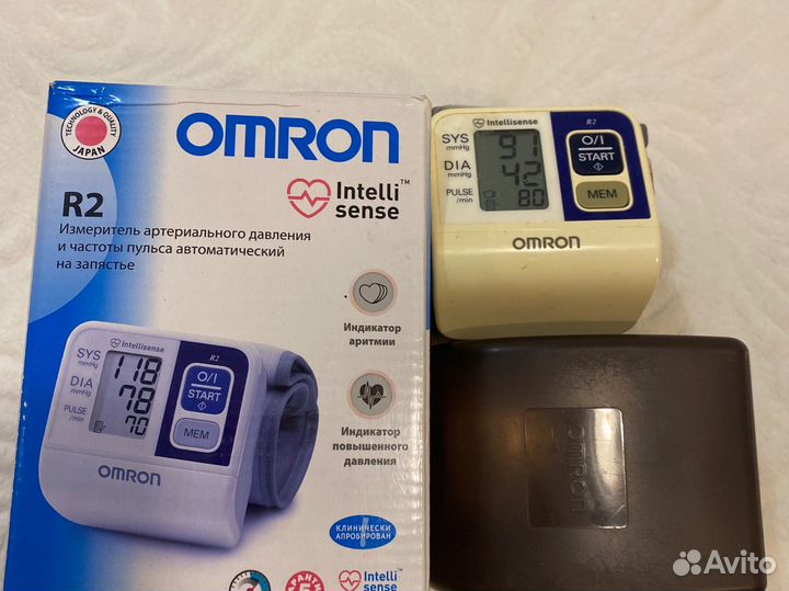 Тонометр на запястье omron r2