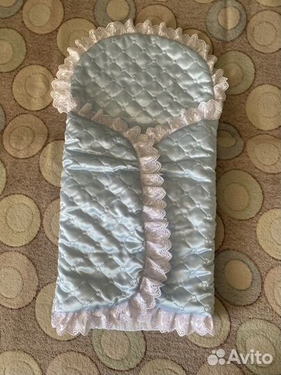 Летний конверт на выписку для мальчика