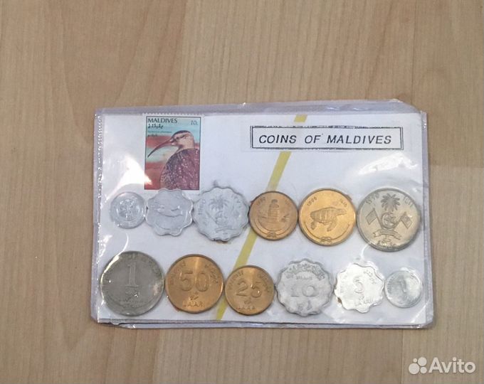 Монеты с Мальдивских островов