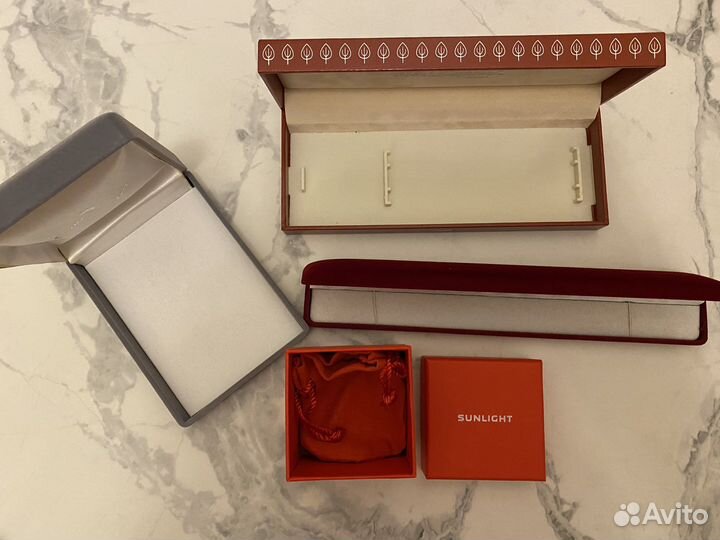 Коробки от ювелирных украшений оригинал