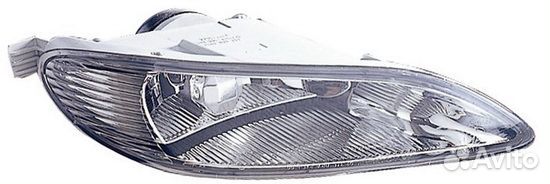 Camry 02-04 +usa+solara Фара противотуманная правая (Китай)