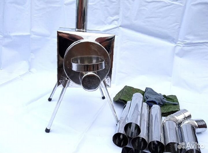 Печь для палатки Малая на 15 л