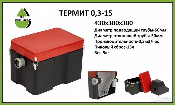 Жироуловитель, под мойку Биофор Профи 20