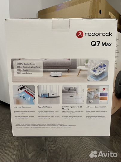 Робот-пылесос Xiaomi Roborock Q7 Max