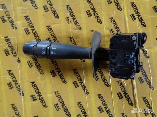 Переключатель поворотов с птф Renault Logan