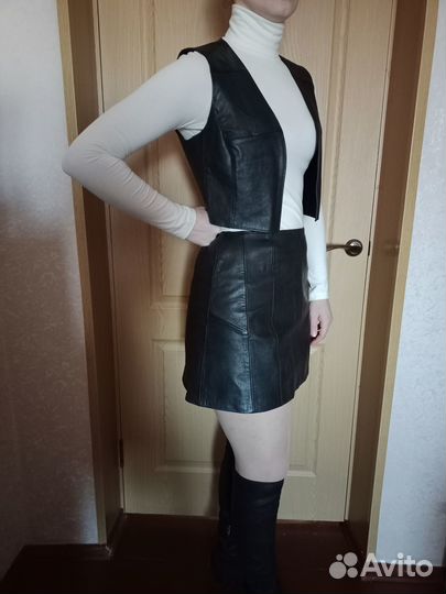 Костюм кожаный