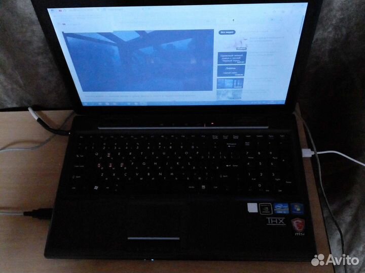 Игровой ноутбук msi бу