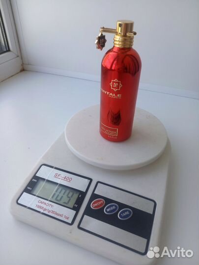 Montale Red Vetiver остаток во флаконе