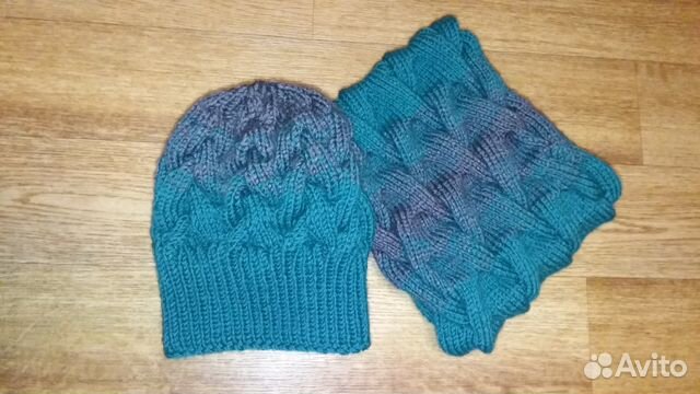Шапка+снуд
