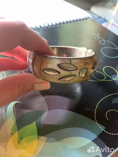 Серебряный браслет СССР