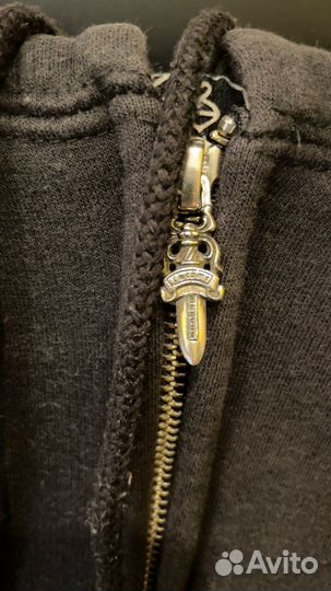 Chrome hearts zip hoodie