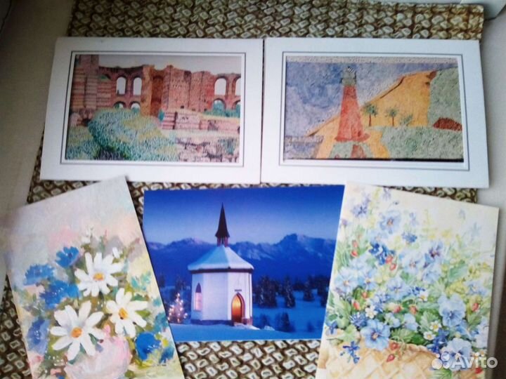Современные Немецкие Открытки подписанные