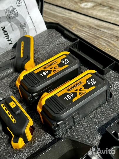 Набор 2в1 гайковерт + болгарка Dewalt