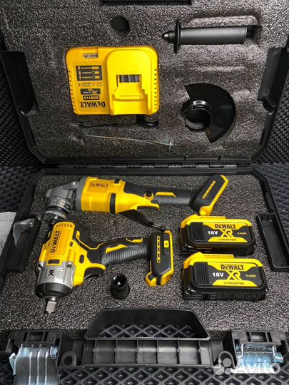 Гайковерт и ушм dewalt