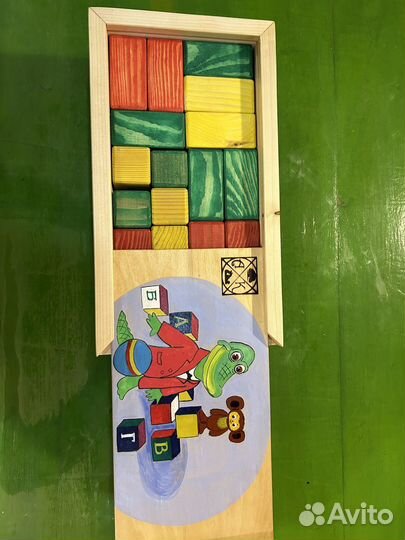 Детский деревянный конструктор «Чебурашка»