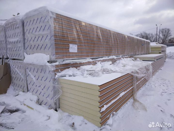 Сэндвич панели 15000 м2 в наличии