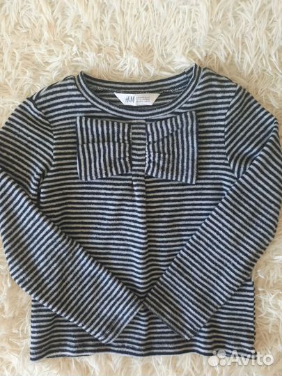Кофта для девочки 110 116