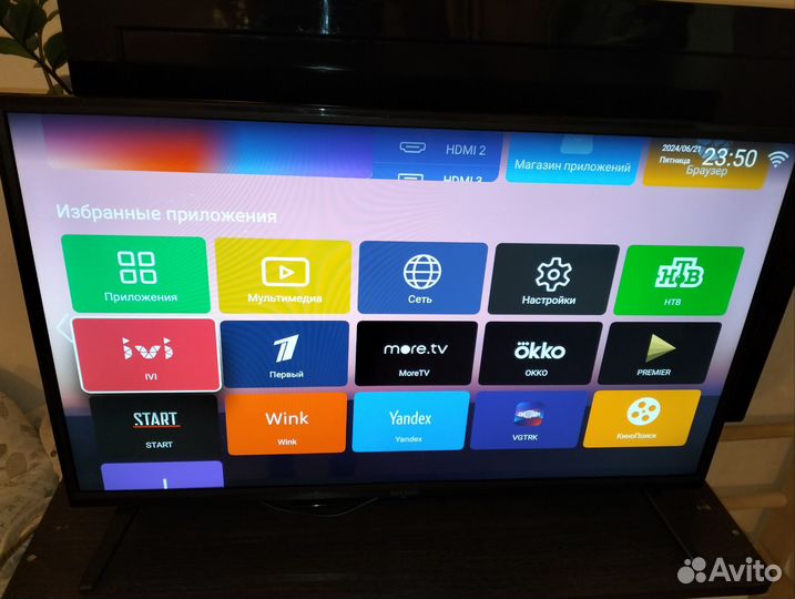 Телевизор 32 SMART tv WiFi