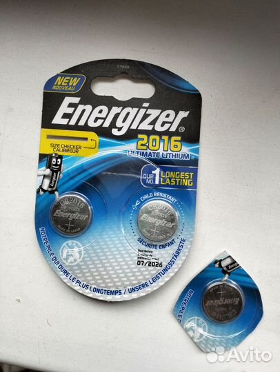 Батарейки cr2016