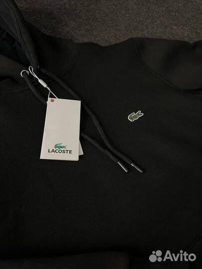 Толстовка Lacoste черная новая