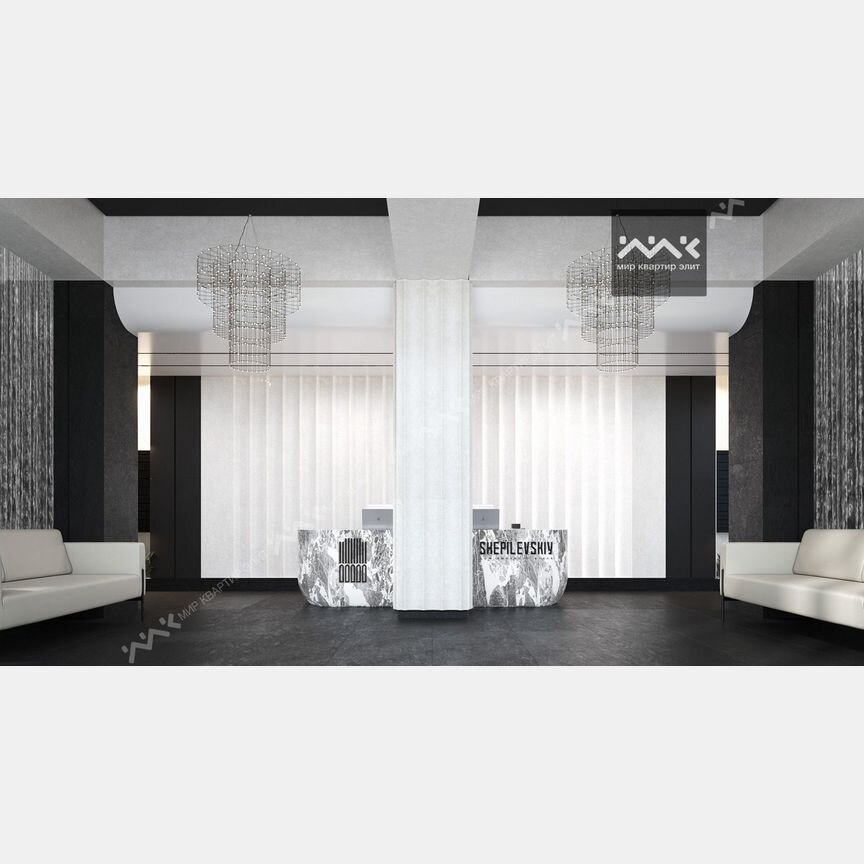 1-к. квартира, 36,8 м², 5/25 эт.