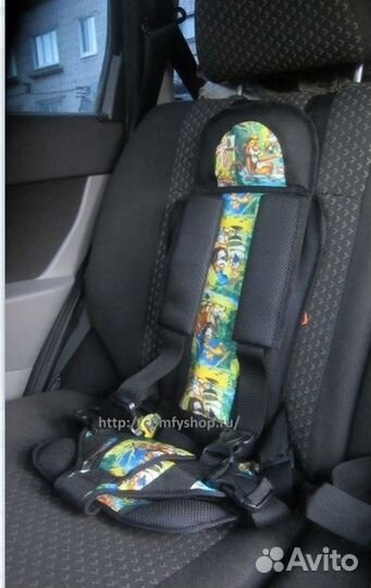 Бескаркасные автокресла 9-36 кг