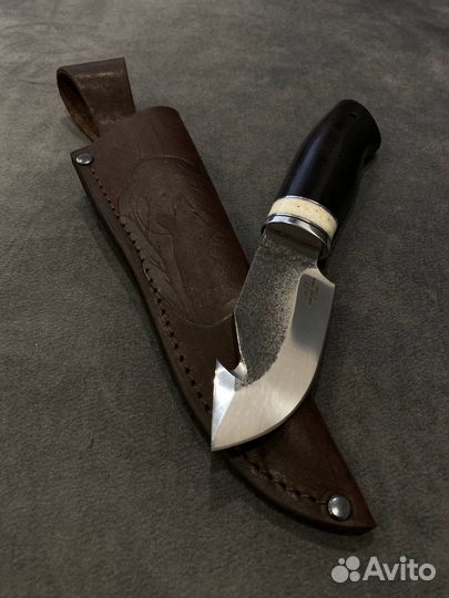 Шкуросъемный нож Бобр (кованный)