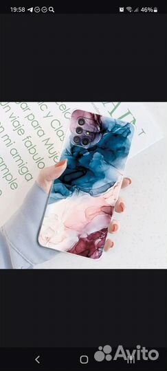 Силиконовый чехол на samsung a51 5g