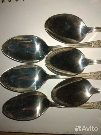 Мельхиоровые ложки 20,5см (без цинка) СССР