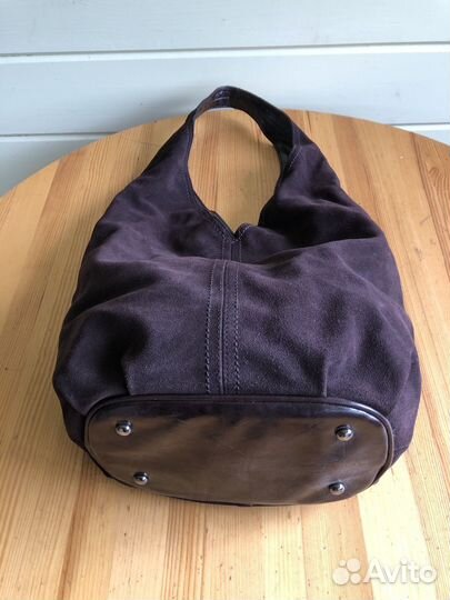 Сумка женская натуральная замша