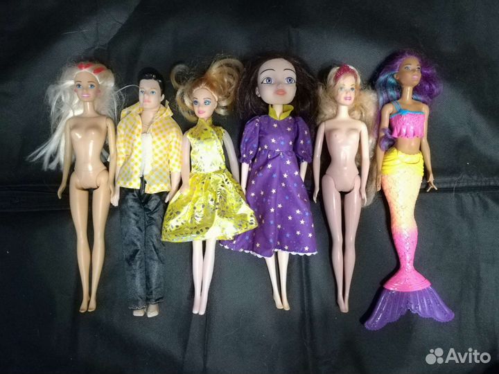 Разнообразие кукол, пупсов