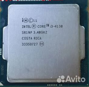 Процессор Intel Core i7, i3, AMD
