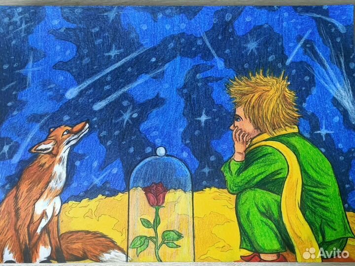 Картина акварель