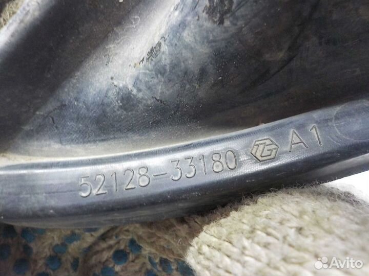 Накладка на бампер toyota camry 55 передняя левая