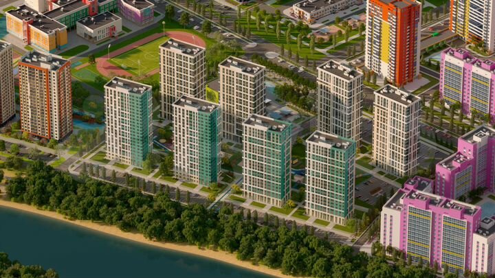 2-к. квартира, 45,6 м², 20/22 эт.