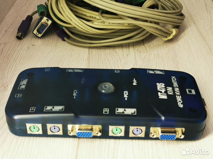 KVM-переключатель MT-470S (KVM switch)