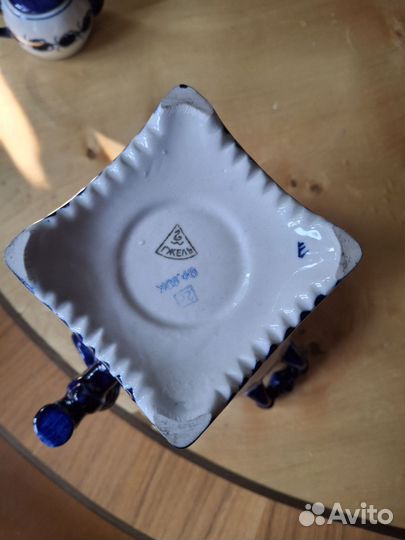 Фарфоровые изделия. Гжель. СССР