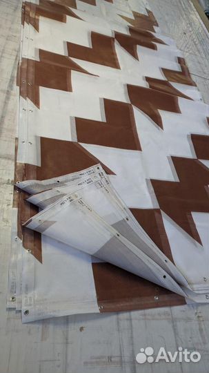 Баннерная сетка тип 2 Галочка для ограждений