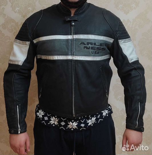 Мотокуртка кожаная мужская Arlen ness