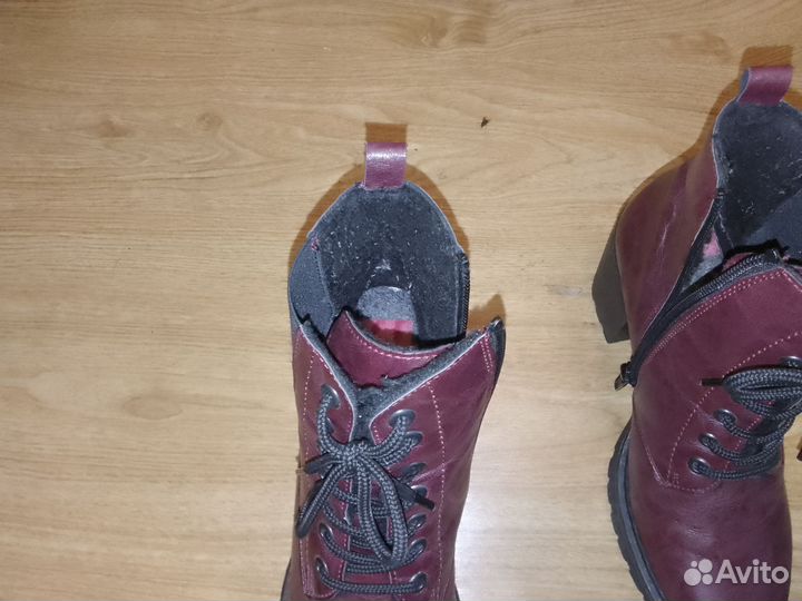 Полусапожки бутильены женские 39р. демисизонные