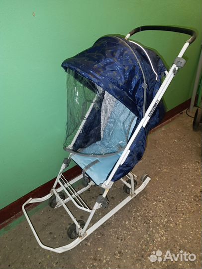 Коляска санки