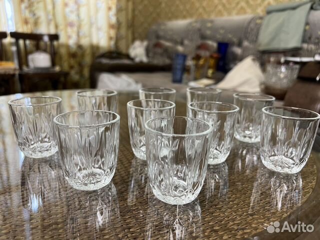 Стопки розетки стекло дешёво