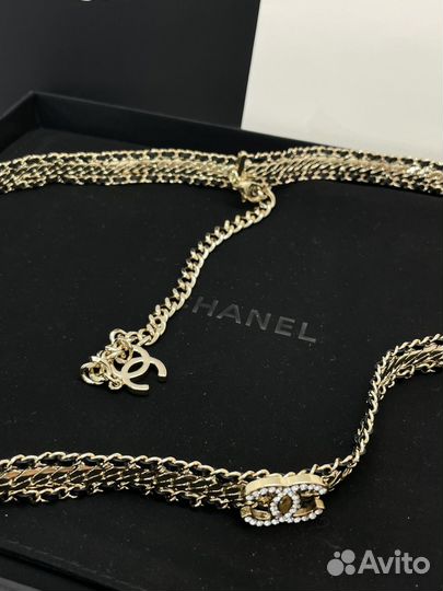 Цепь на пояс chanel